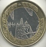Monedas - Euros - 5€ - Finlandia - Año 2013 - Flora