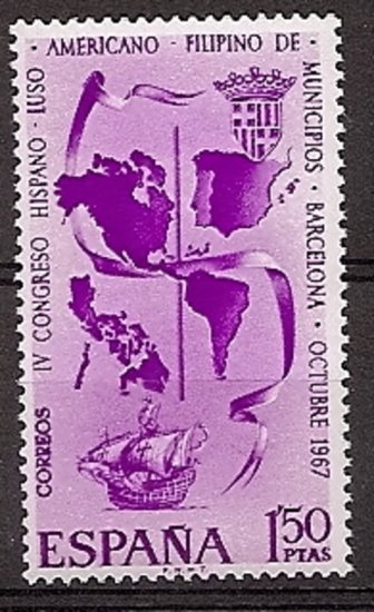 Sellos - Países - España - 2º Cent. (Series Completas) - Estado Español - 1967 - 1818 - ** - Click en la imagen para cerrar
