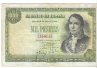 Billetes - EspaÃ±a - Estado EspaÃ±ol (1936 - 1975) - 1000 ptas - 514 - MBC - 1949 - Num.ref: 02866183