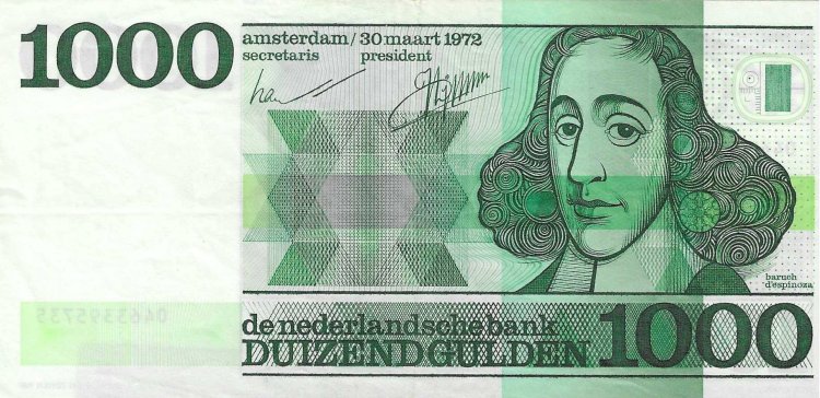Billetes - Europa - Holanda - 94 - MBC+ - 1972 - 1000 gulden - Num.ref: 0463395735 - Click en la imagen para cerrar