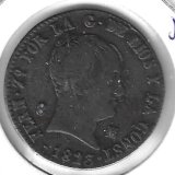 Monedas - EspaÃ±a - Fernando VII (1808 - 1833) - 204 - 1823 - 8 maravedis - Jubia