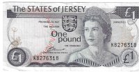 Billetes - Europa - Jersey - 11 - MBC - 1976 - pounds - Num.ref: KB276318