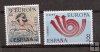Sellos - PaÃses - España - 2º Cent. (Series Completas) - Estado Español - 1973 - 2125/26 - **