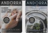 Monedas - Euros - 2€ - Andorra - SC - 2021 - Pack de dos monedas - Cuidem la gent gran + 100º Coronación Meritxell