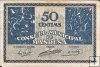 Billetes - EspaÃ±a - II RepÃºblica (1931 - 1939) - Locales - CataluÃ±a - 1421 - mbc - 1937 - Manresa - 50 ct - Num.ref: 133551