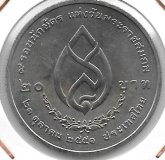 Monedas - Asia - Thailandia - 464 - Año 2008 - 20 Baht