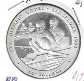 Monedas - Oceania - Niue - 27 - 1989 - 50 dolares - plata