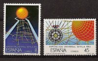 Sellos - Países - España - 2º Cent. (Series Completas) - Juan Carlos I - 1988 - 2939/40 - **