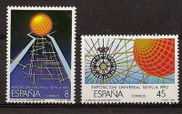 Sellos - Países - España - 2º Cent. (Series Completas) - Juan Carlos I - 1988 - 2939/40 - **