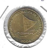 Monedas - Asia - Timor Oriental - 4 - 2004 - 25 ctv