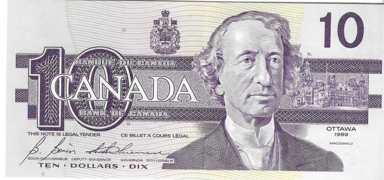 Billetes - America - Canada - 96 - EBC - 1989 - 10 dolares - Num.ref: BED2783439 - Click en la imagen para cerrar