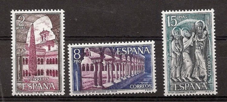 Sellos - Países - España - 2º Cent. (Series Completas) - Estado Español - 1973 - 2159/61 - ** - Click en la imagen para cerrar