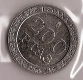 Monedas - España - Juan Carlos I (pesetas) - 1998 - 200 pesetas
