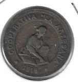 Monedas - Fichas Cooperativas y vales - - Cooperativa Las Artesania - 10 ct - Barcelona
