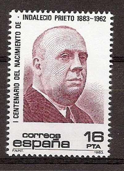 Sellos - Países - España - 2º Cent. (Series Completas) - Juan Carlos I - 1983 - 2731 - ** - Click en la imagen para cerrar