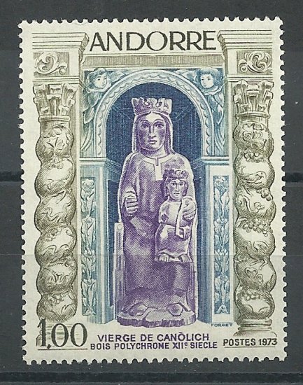 Andorra - Correo Francés - Series completas - ** - 1973 - 249 - Click en la imagen para cerrar