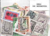 Paises - Asia - Siria - 100 sellos diferentes