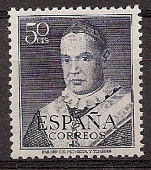 Sellos - Países - España - 2º Cent. (Series Completas) - Estado Español - 1951 - 1102 - ** - Click en la imagen para cerrar
