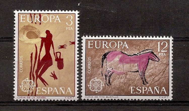 Sellos - Países - España - 2º Cent. (Series Completas) - Estado Español - 1975 - 2259/60 - ** - Click en la imagen para cerrar