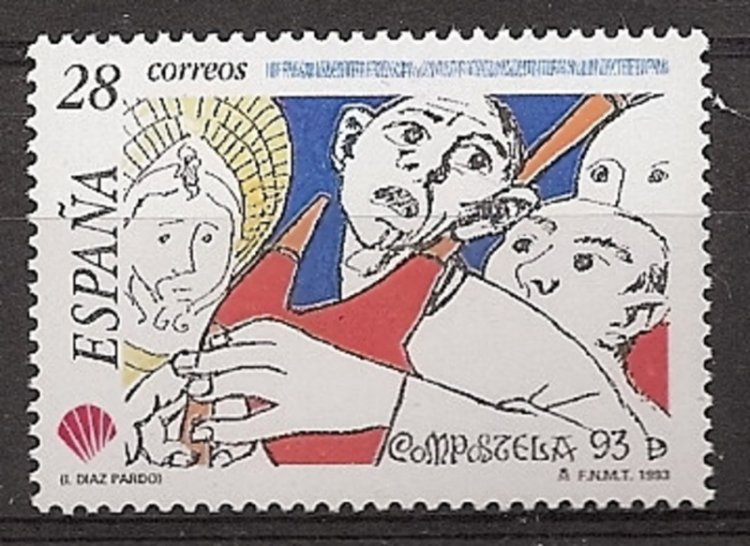 Sellos - Países - España - 2º Cent. (Series Completas) - Juan Carlos I - 1993 - 3256/58 - ** - Click en la imagen para cerrar