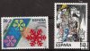 Sellos - PaÃses - España - 2º Cent. (Series Completas) - Juan Carlos I - 1988 - 2976/77 - **