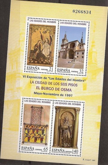 Sellos - Países - España - 2º Cent. (Series Completas) - Juan Carlos I - 1997 - 3494 - ** - Click en la imagen para cerrar