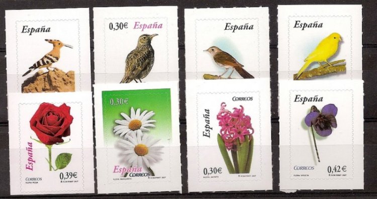 Sellos - Países - España - 2º Cent. (Series Completas) - Juan Carlos I - 2007 - 4300/07 - ** - Click en la imagen para cerrar