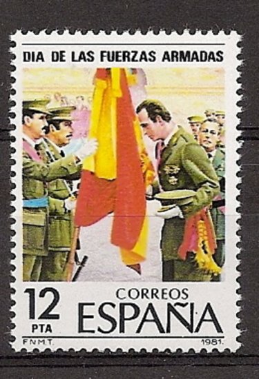 Sellos - Países - España - 2º Cent. (Series Completas) - Juan Carlos I - 1981 - 2617 - ** - Click en la imagen para cerrar
