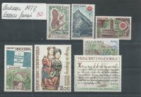 Andorra - Correo Francés - Años completos - Año 1978