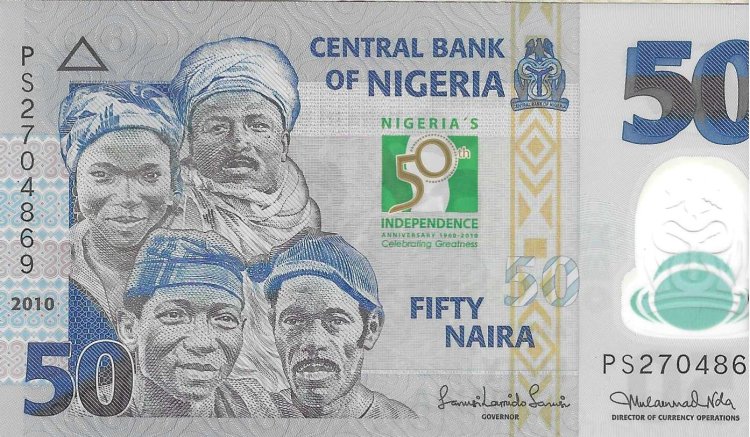 Billetes - Africa - Nigeria - 37 - MBC - 2010 - 50 naira - Num.ref: PS2704869 - Click en la imagen para cerrar