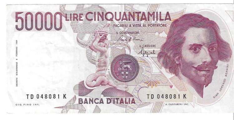 Billetes - Europa - Francia - 113 - MBC+ - 50000 liras - Num.ref: TD048081K - Click en la imagen para cerrar
