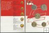 Monedas - Euros - Colección en tiras - Mónaco - Año 2003 - 5 monedas