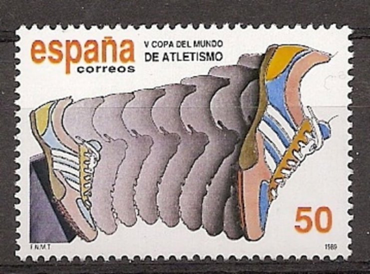 Sellos - Países - España - 2º Cent. (Series Completas) - Juan Carlos I - 1989 - 3023 - ** - Click en la imagen para cerrar