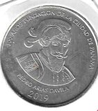 Monedas - America - Panama - - 2019 - 1/2 balboa