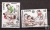 Sellos - PaÃses - Andorra - Correo Español - Series completas - 1989 - 213/14 - **