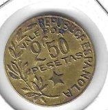 Monedas - EspaÃ±a - II Republica (1931 - 1939) - 207 - 1937 - 2,5 pesetas - Menorca