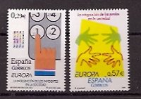 Sellos - Países - España - 2º Cent. (Series Completas) - Juan Carlos I - 2006 - 4261/62 - **