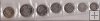 Monedas - España - Juan Carlos I (pesetas) - 1984 - Año completo
