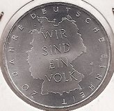 10&euro; - Alemania - A&ntilde;o 2010A - mapa