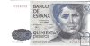 Billetes - EspaÃ±a - Juan Carlos I (1975 - 2014) - 500 ptas - 529 - SC - 1979 - Num.ref: 7789873 - sin serie