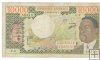 Billetes - Africa - Gabon - 5a - MBC- - 1974 - 10000 francos - Num.ref: 58329