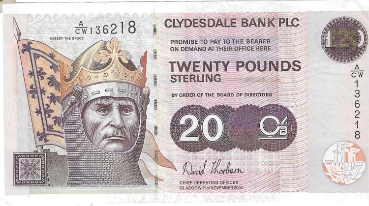 Billetes - Europa - Escocia - 228F - EBC- - 2004 - 20 pounds - Num.ref: 136218 - Click en la imagen para cerrar
