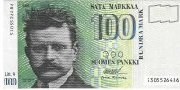 Billetes - Europa - Finlandia - 115 - MBC+ - 1986 - 100 markkaa - Num.ref: 5305526486