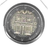 Monedas - Euros - 2€ - Francia - SC - 2025 - Notre Dame