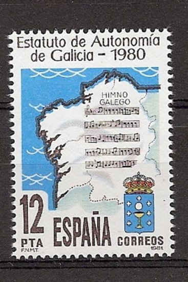 Sellos - Países - España - 2º Cent. (Series Completas) - Juan Carlos I - 1981 - 2611 - ** - Click en la imagen para cerrar