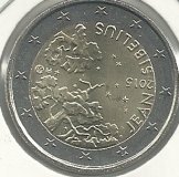 Monedas - Euros - 2€ - Finlandia - Año 2015 - Jean Sibelius