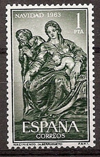 Sellos - Países - España - 2º Cent. (Series Completas) - Estado Español - 1963 - 1535 - ** - Click en la imagen para cerrar