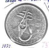 Monedas - Africa - Africa Oeste - 7 - 1972 - 500 francs - plata