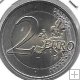 Monedas - Euros - 2€ - Letonia - Año 2015 - Cigüeña