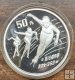Monedas - Asia - China - 297 - 1992 - 50 yuan - JJOO 1992